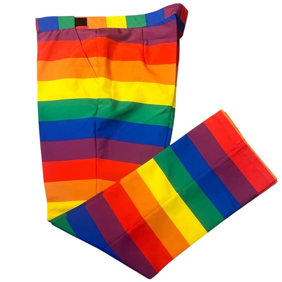 Suitmeister Men's Rainbow Suit NWT - Picture 3 of 4